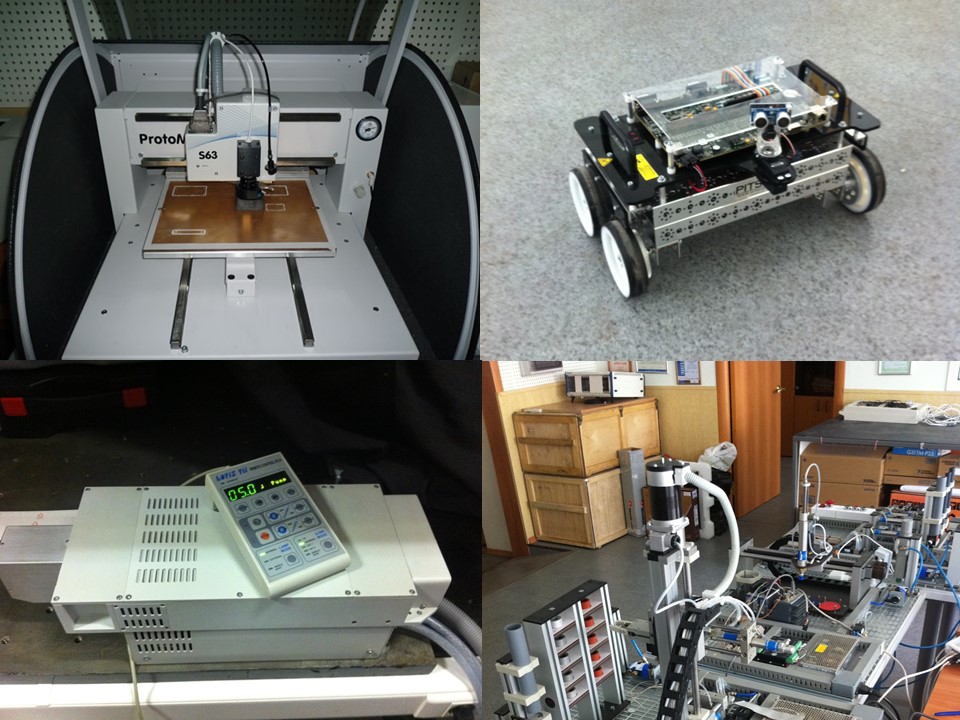 Комплект инженерного оборудования для создания интеллектуальных робототехнических систем и автоматического управления производственными процессами